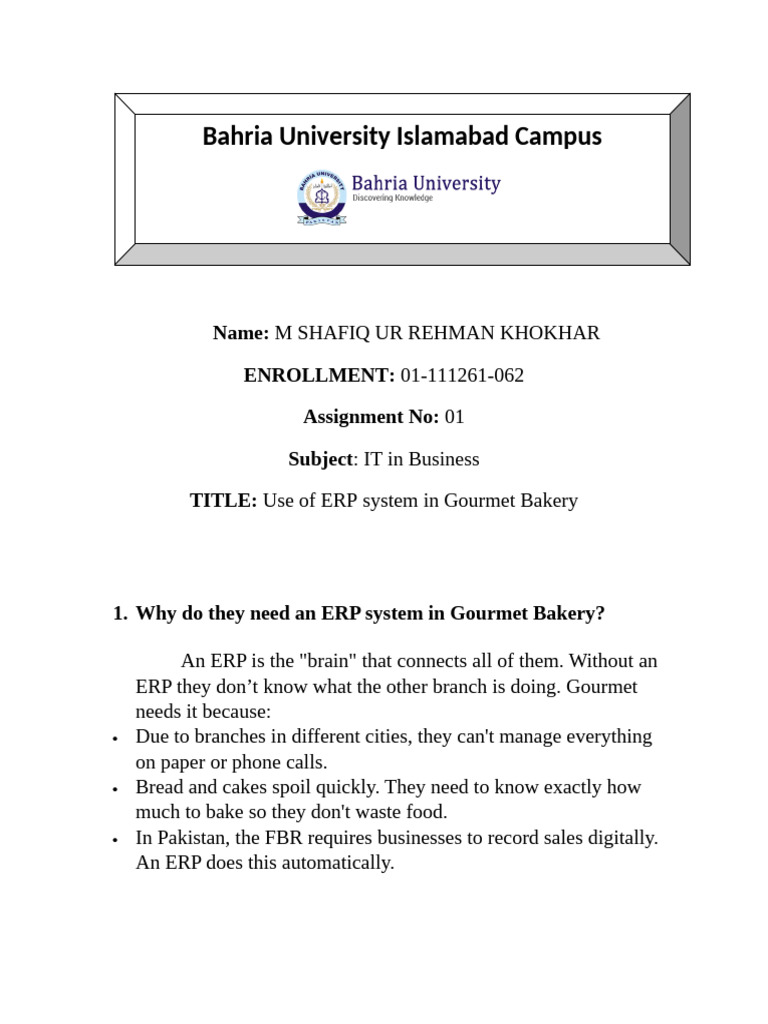 Assignment 01 | PDF