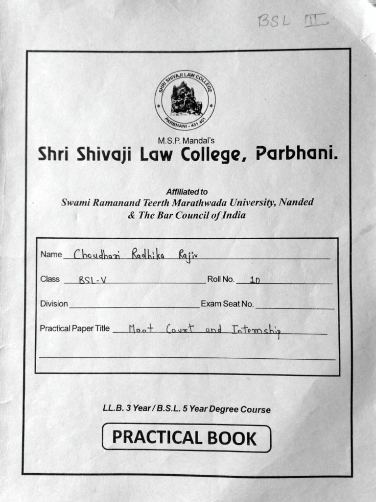 Moot Court Book | PDF