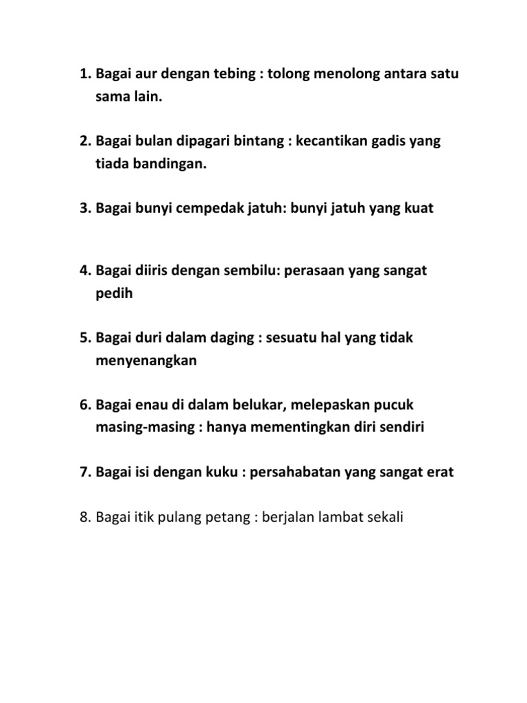 Bagai Aur Dengan Tebing Pdf