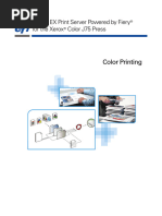 VersaWorks Color Management Guide | PDF | Artistic Techniques | Color