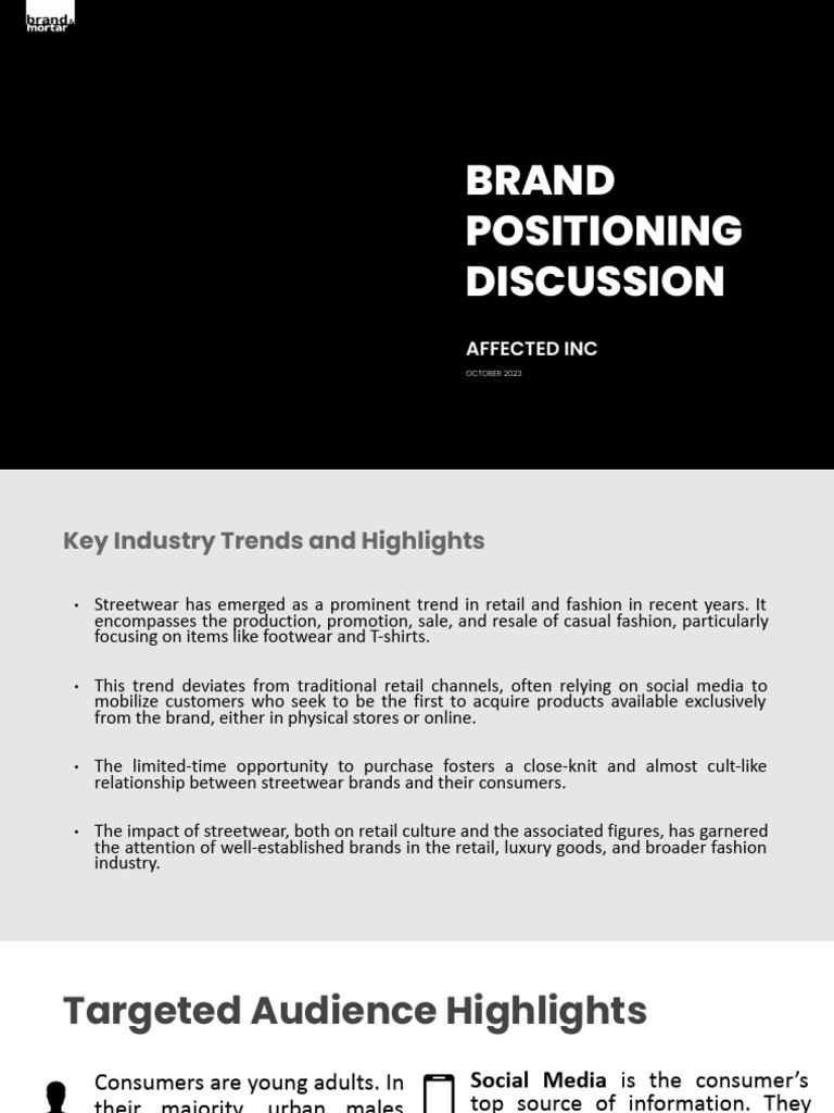 AFFECTED Inc. Brand Positioning Deck | PDF