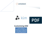 Customizing KIM3