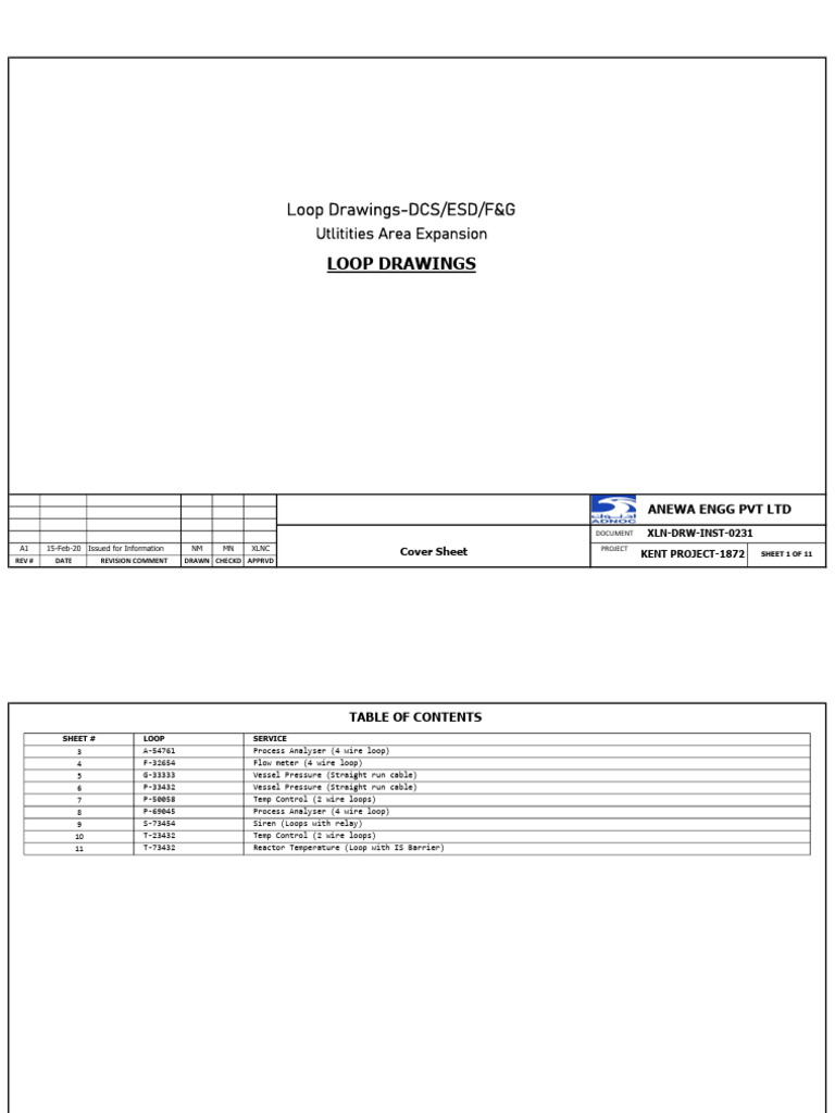 Create Loop Drawings v3 Sample | PDF