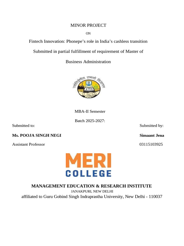Wa0035. | PDF | Financial Technology | Finance & Money Management