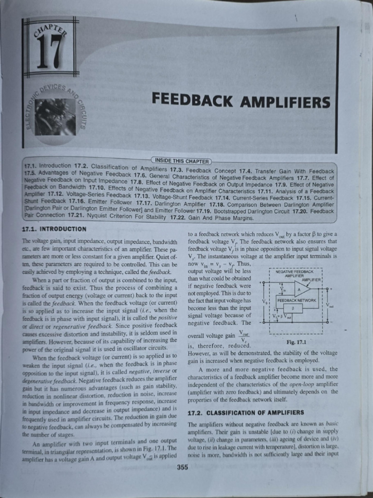 Feedback Amplifier | PDF