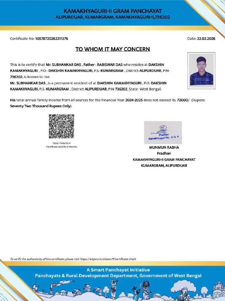 Certificate Compressed | PDF