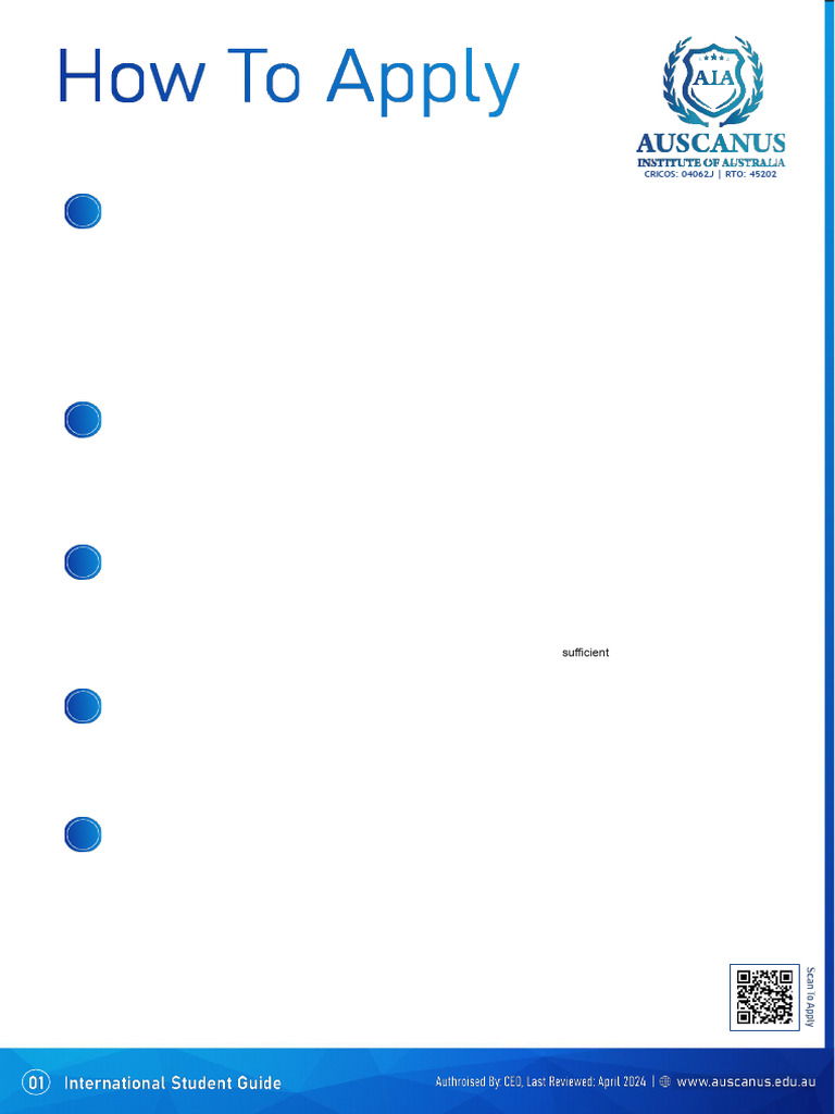 AIA - International Student Application Form-V3 | PDF