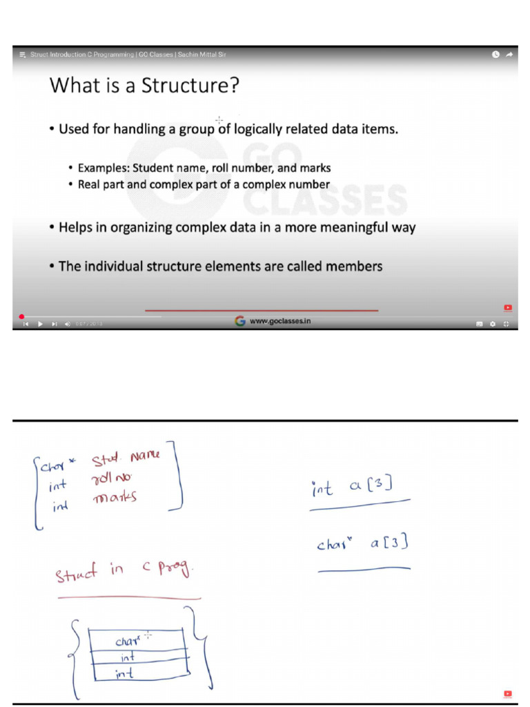 1 Structures in C | PDF