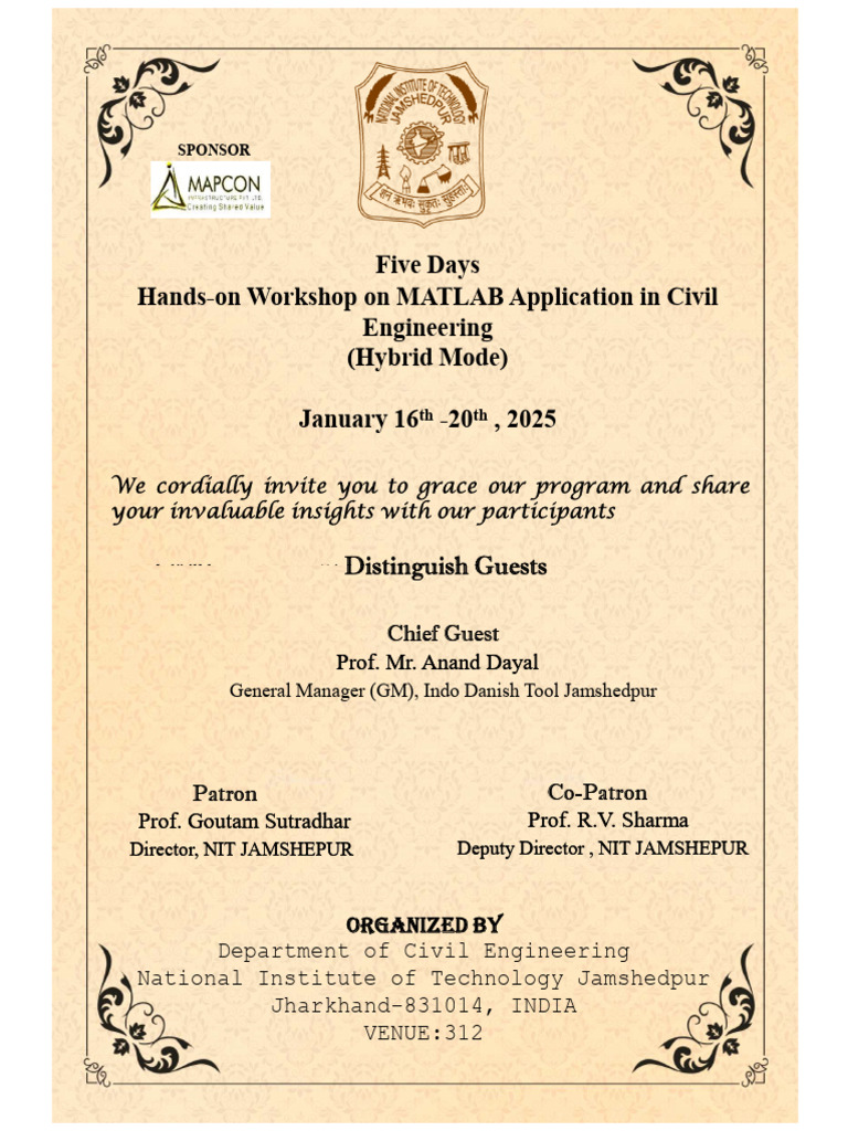 Invitation Letter of Inauguration Program | PDF