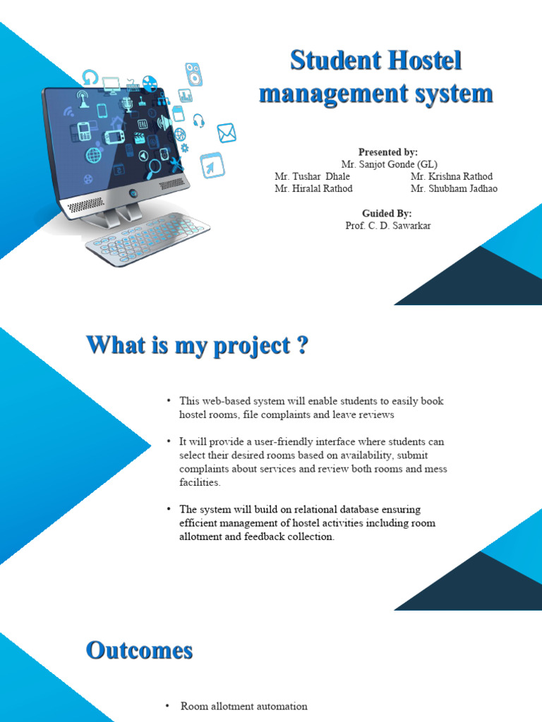 Student Hostel Management System | PDF