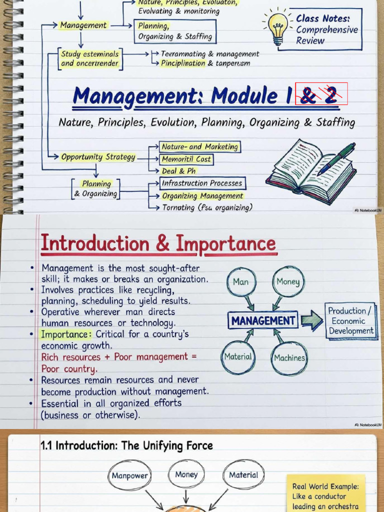 Management Modules 1 | PDF