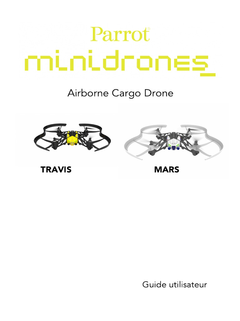 NOTICE Airborne-Cargo-Drone - Ug - FR | PDF | USB | Téléphone intelligent