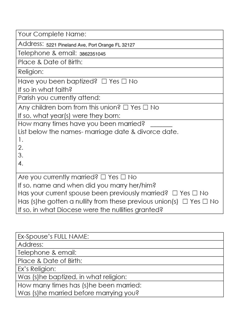 General Case Information | PDF