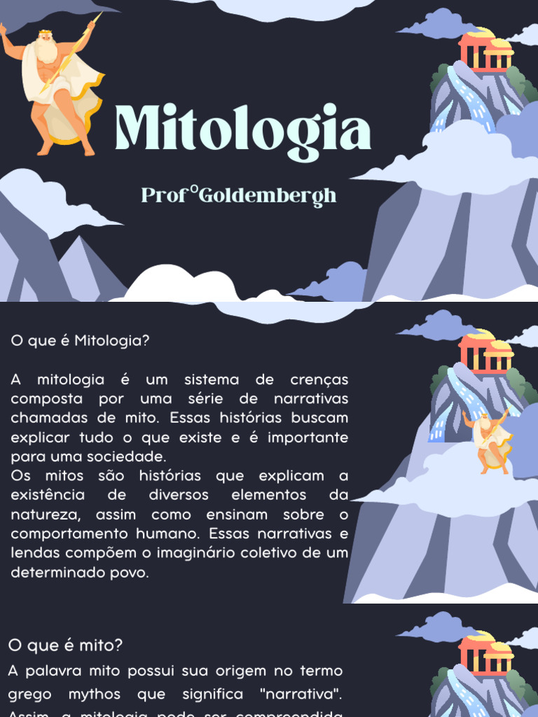 Greek Mythology Educational Presentation | PDF | Mitologia grega