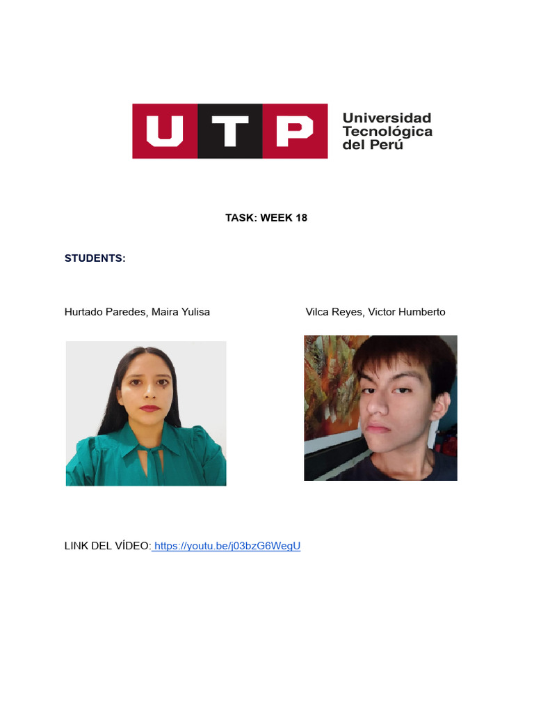 Week 18 - Task - Assignment - Final Assignment Part II | PDF