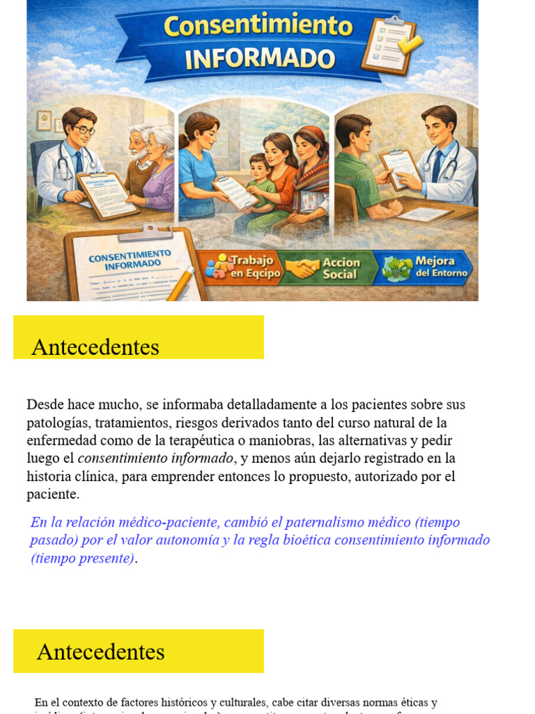 Consentimiento Informado F2-4 | PDF | Consentimiento informado | Medicina