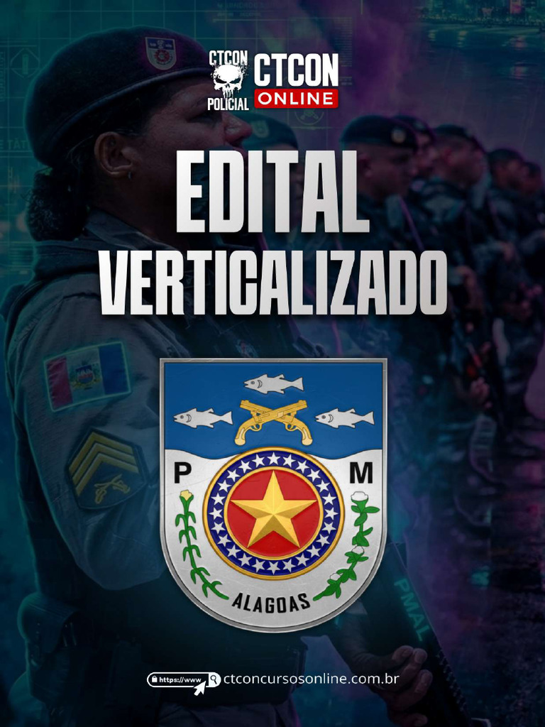 Edital Verticalizado Pmall 2 | PDF | Polícia militar | Polícia