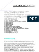 Manual en Español de Cool Edit Pro 2 0