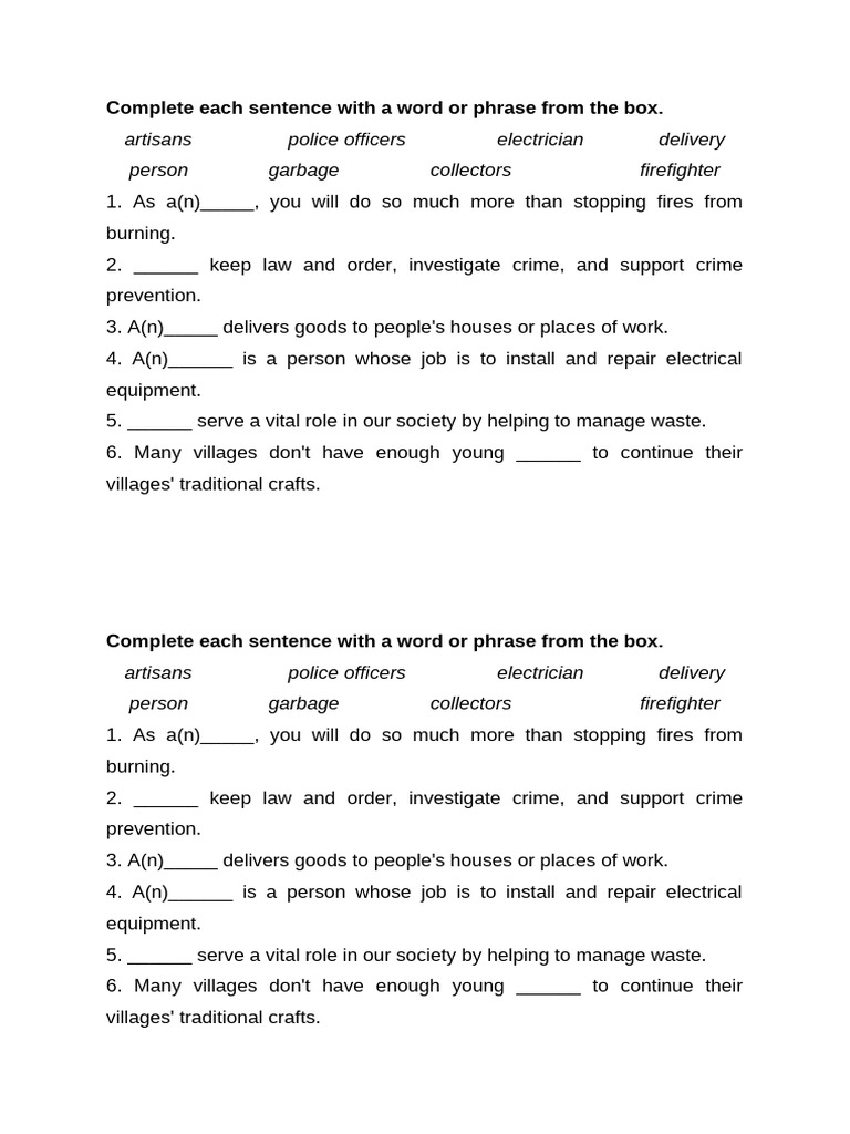 Exercises Unit 1 Vocabulary + Grammar | PDF | Chess Theory