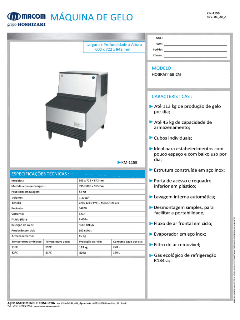 KM 115B 06 20 A | PDF
