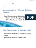 Combustion Limits in Fire and Explosion Hazards