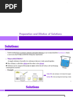 Preparing Standard Solutions in Chemistry | PDF | Volume | Concentration