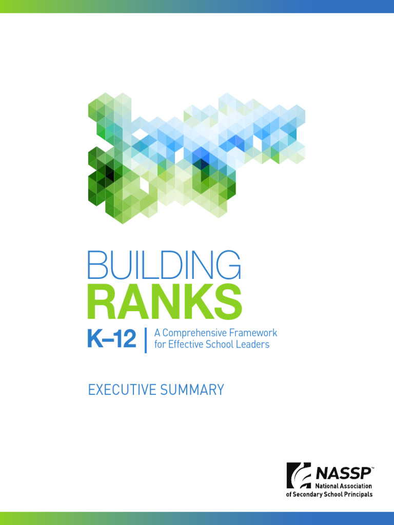 18 - Exec - Building Ranks Executive Summ | PDF | Leadership | Learning