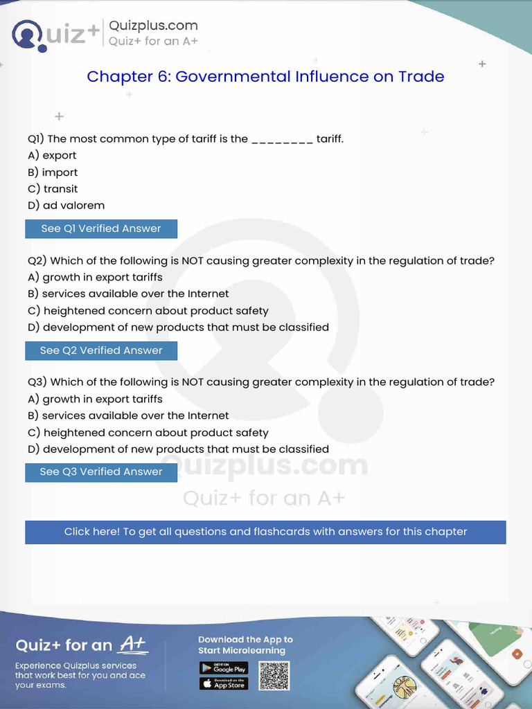 The Most Common Type of Tariff Is The Tariff | PDF | Foreign Exchange ...