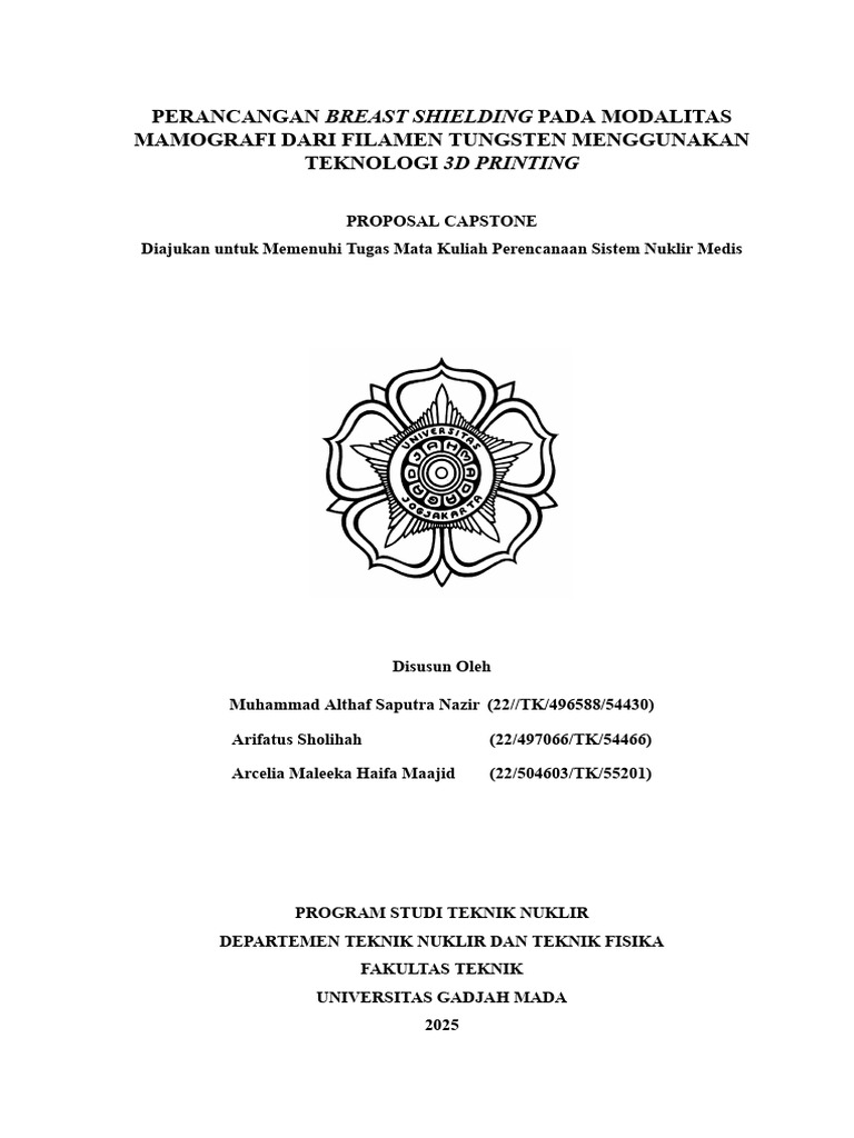 (UTS) Revisi Proposal Capstone PSMN Kelompok 4 | PDF