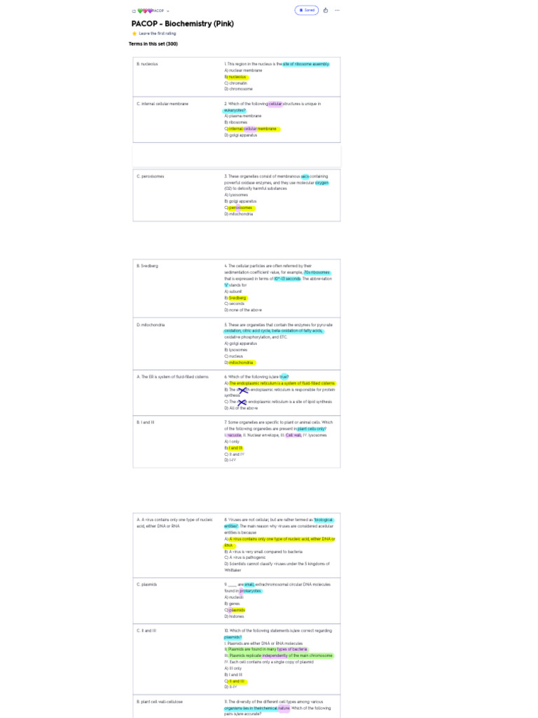 Bio Chem | PDF | Nucleotides | Dna