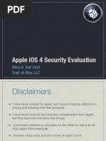 Ios4 Security Evaluation Slides