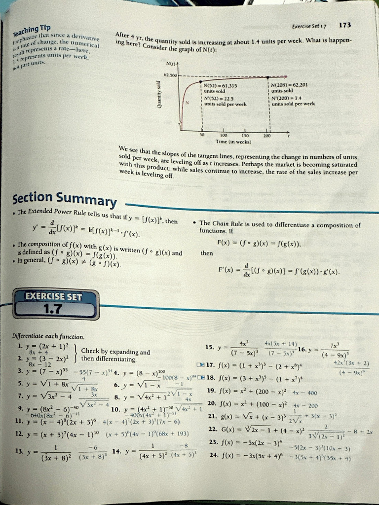1.7 and 1.8 Calculus Answer Key | PDF | Utility