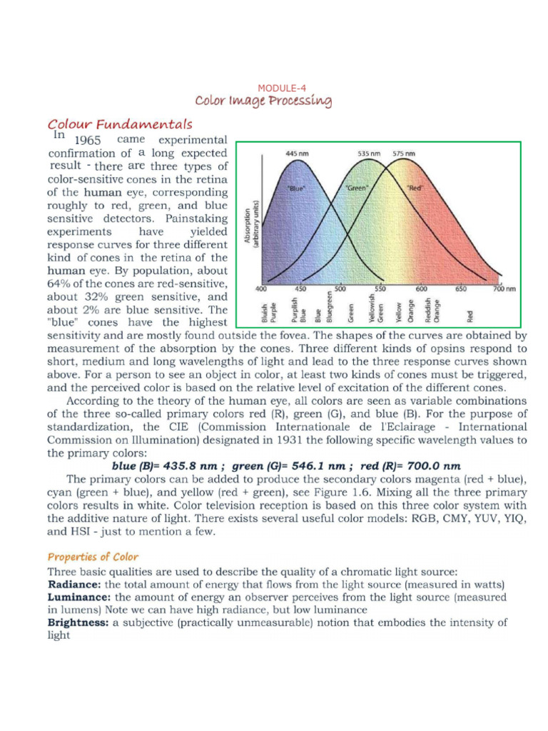 CV Module 4 | PDF