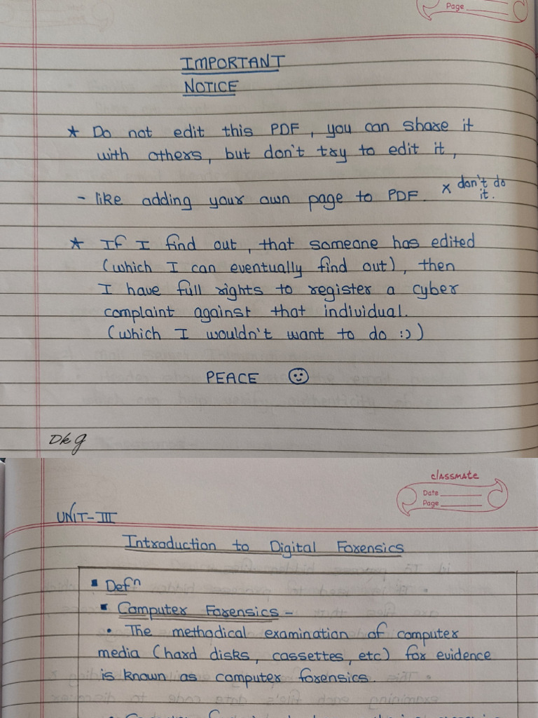 CSDF Endsem Notes by DK? | PDF