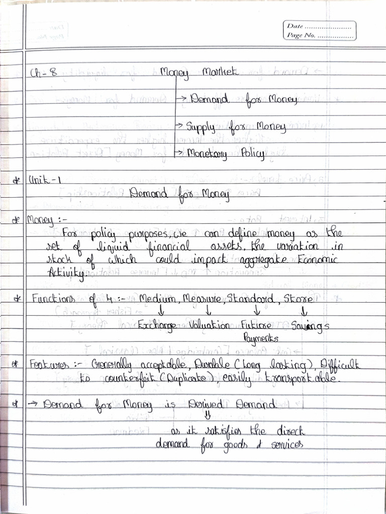 Eco CH 8 Notes | PDF