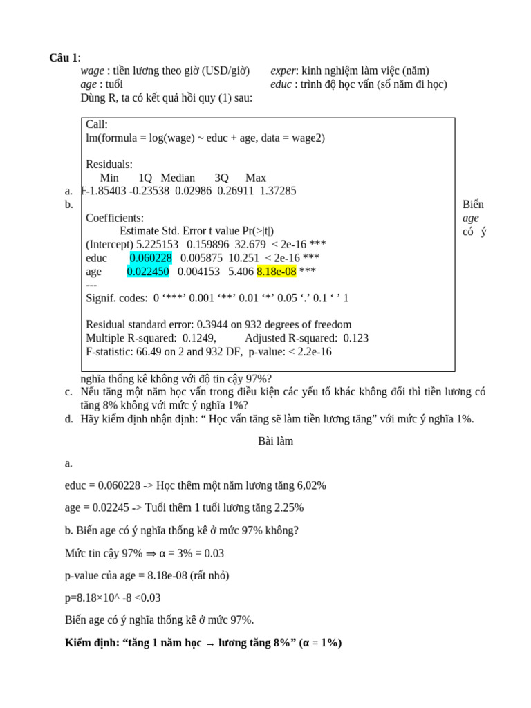 Baitap 1 | PDF
