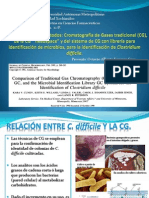 Identificación de Clostridium Difficile Por 3 Métodos Diferentes de GC