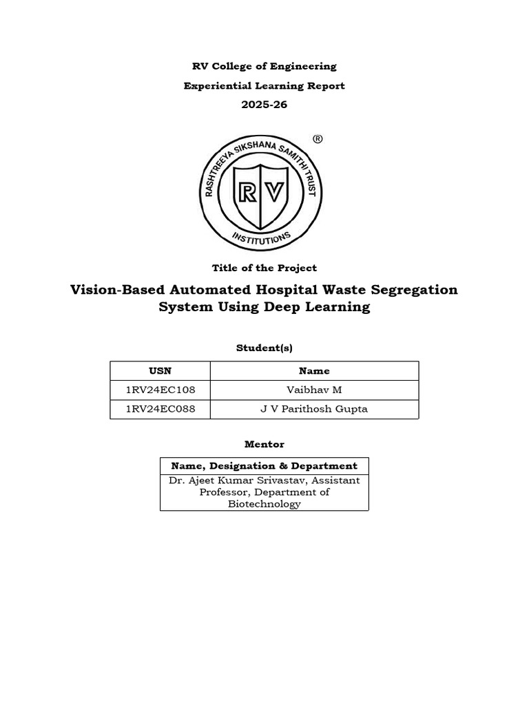 Bio EL Report Format Final 3 | PDF | Deep Learning | Simulation