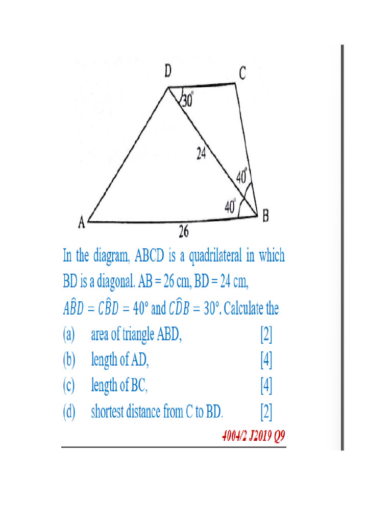 Trig and Matrices Test | PDF
