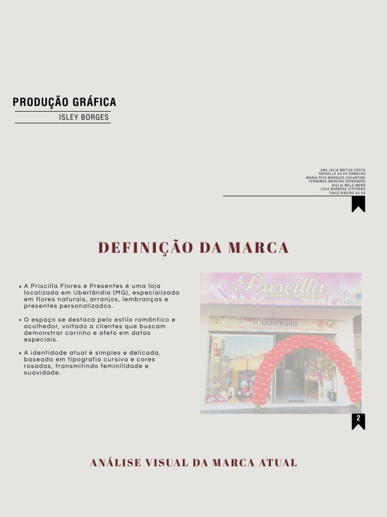 Apresentação de Manual de Marca Identidade Visual Clássica PDF | PDF ...