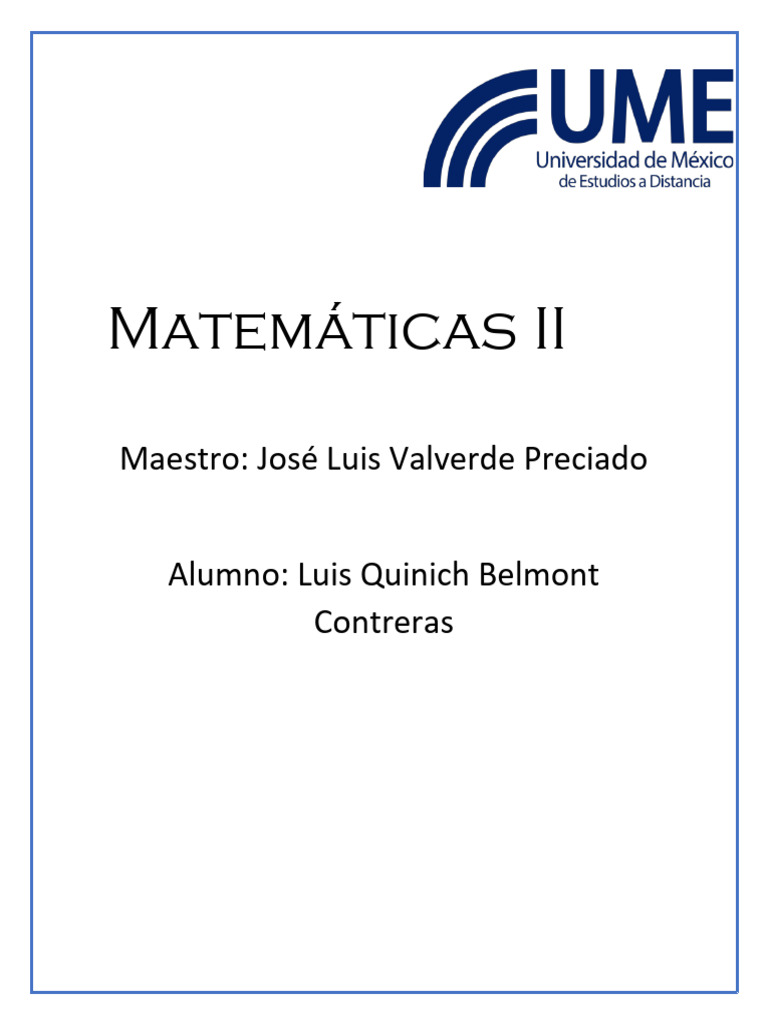 Et Tema 2 Matemáticas II | PDF