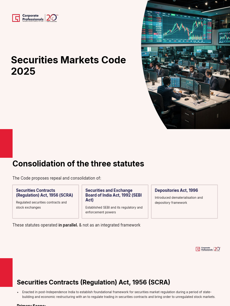 Securities Market Code 2025 | PDF | Securities (Finance) | Fraud