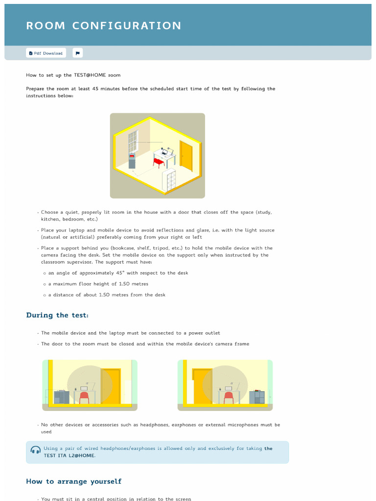 Room Configuration | PDF