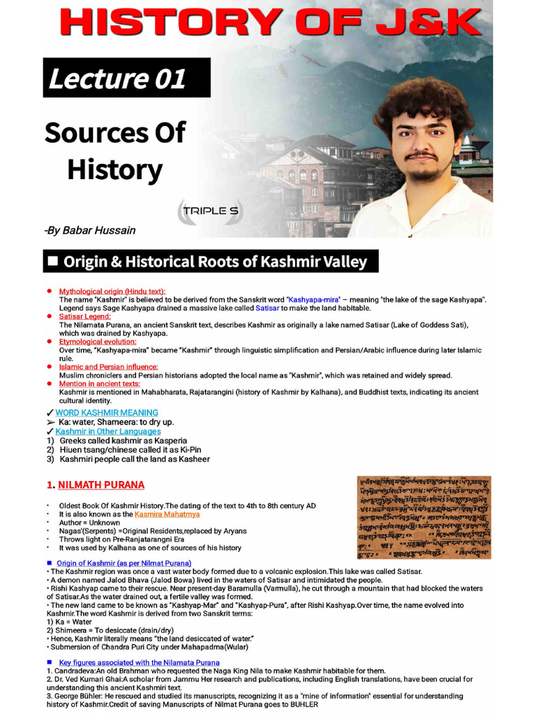 J&K History (Babar Sir) - 74016083 - 2026 - 02 - 06 - 13 - 05 | PDF