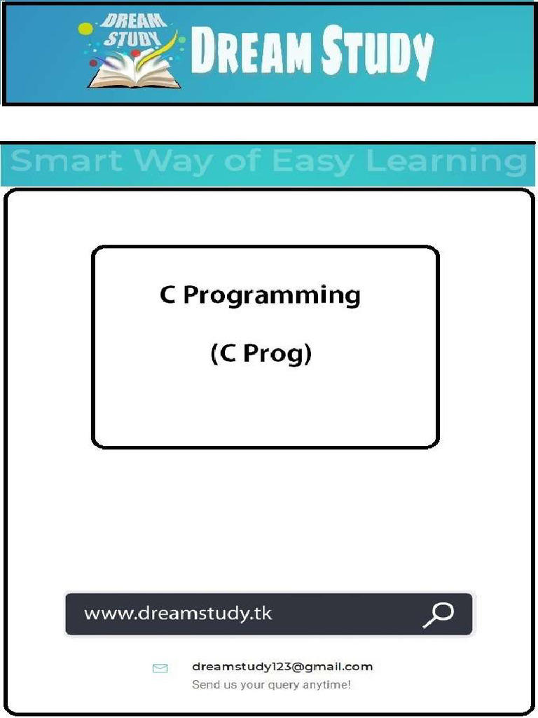 C Programming (Five in One) | PDF