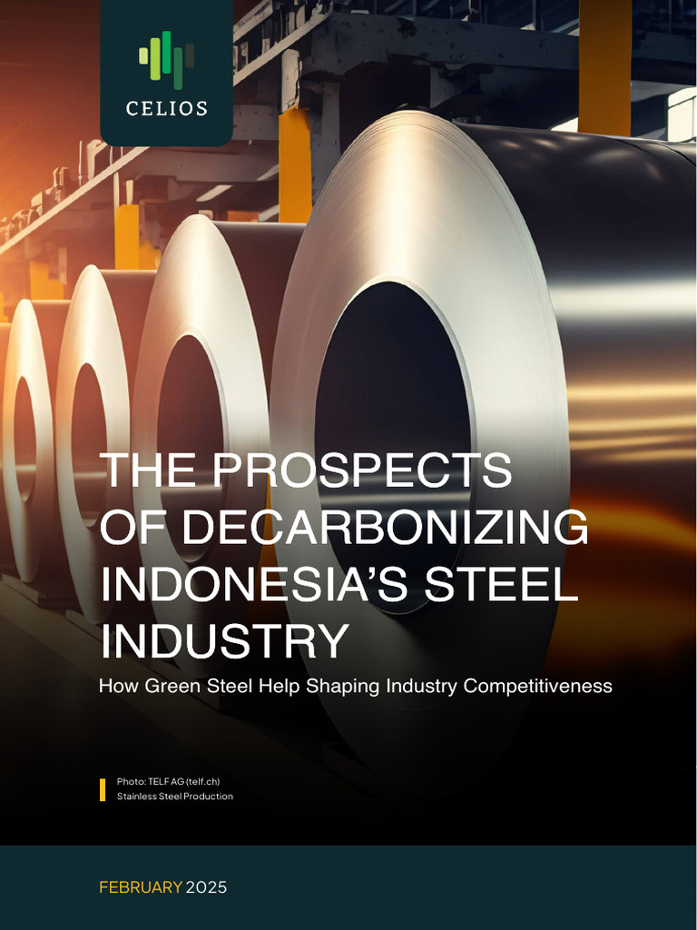 CELIOS The Prospects of Indonesias Steel Decarbonization 2025 1 | PDF ...