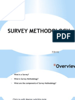 Survey Methodology