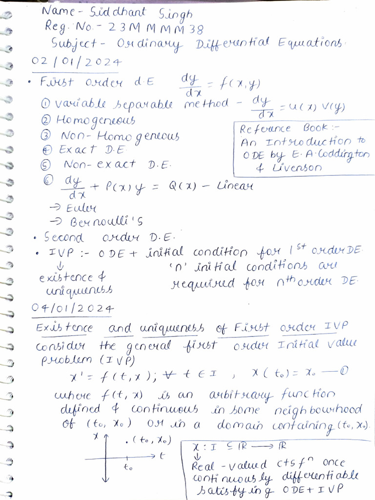 Ode 1a Sidh Notes | PDF