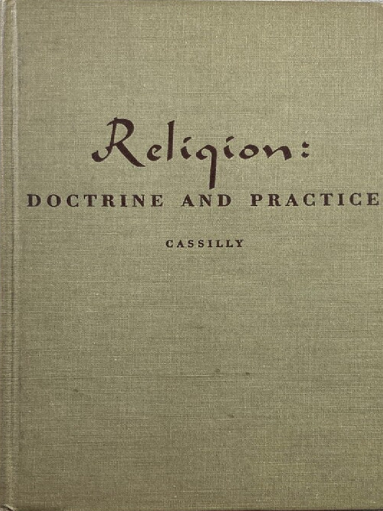 Religion Doctrine and Practice | PDF