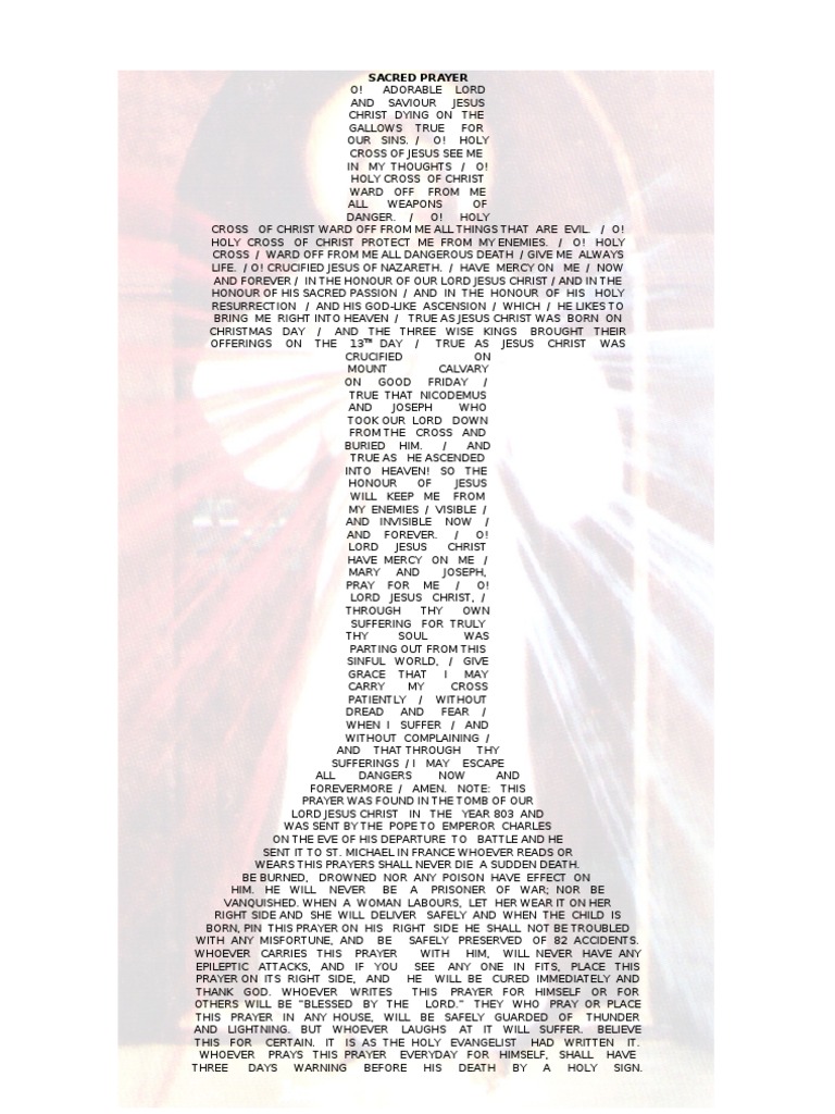Sacred Prayer Pdf Jesus Prayer